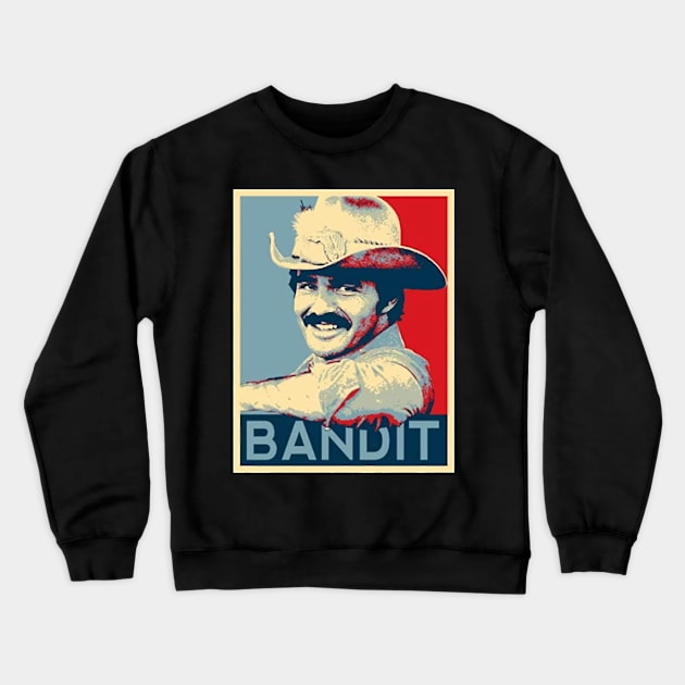 Smokey and the Bandit Chase Crewneck Sweatshirt by Doc Gibby